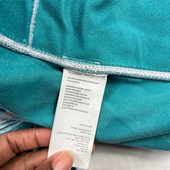 Prana Capri Yoga Leggings Tropical Performance Comfort Pull On S - Picture 7 of 12